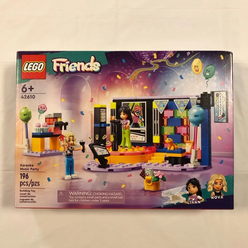 NEW  LEGO Friends Karaoke Music Party (set 42610) 196 pcs building kit Ages 6+